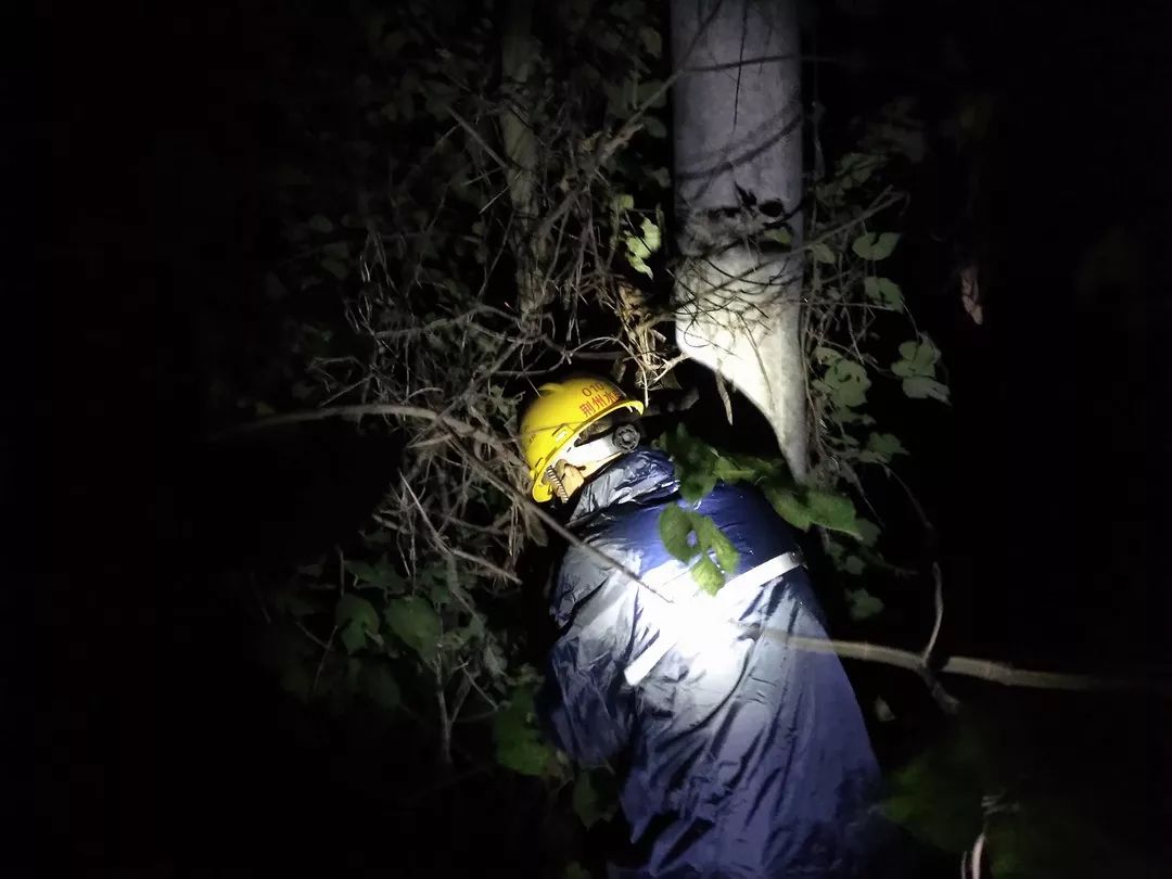 水電分公司開啟夜巡模式，確保電力設(shè)備“不中暑”