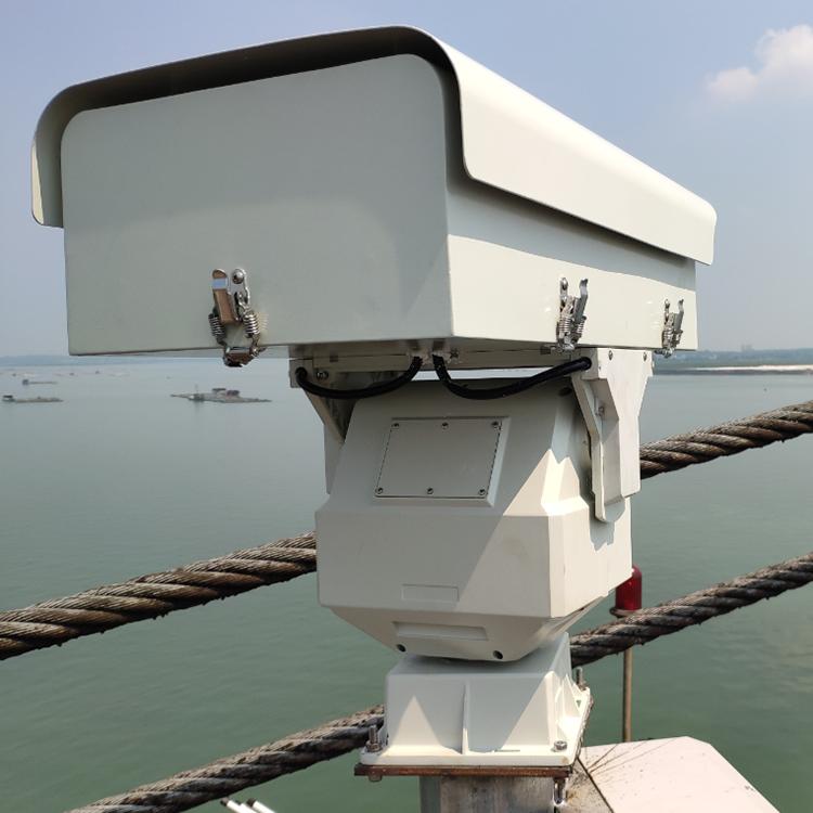 船舶非法偷渡AI識別監(jiān)控解決方案，海洋漁業(yè)重載云臺智能控制攝像機